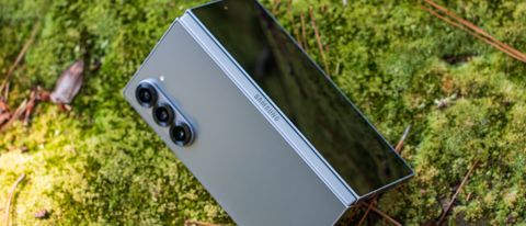Top-down 21x9 view of the Galaxy Z Fold 6 